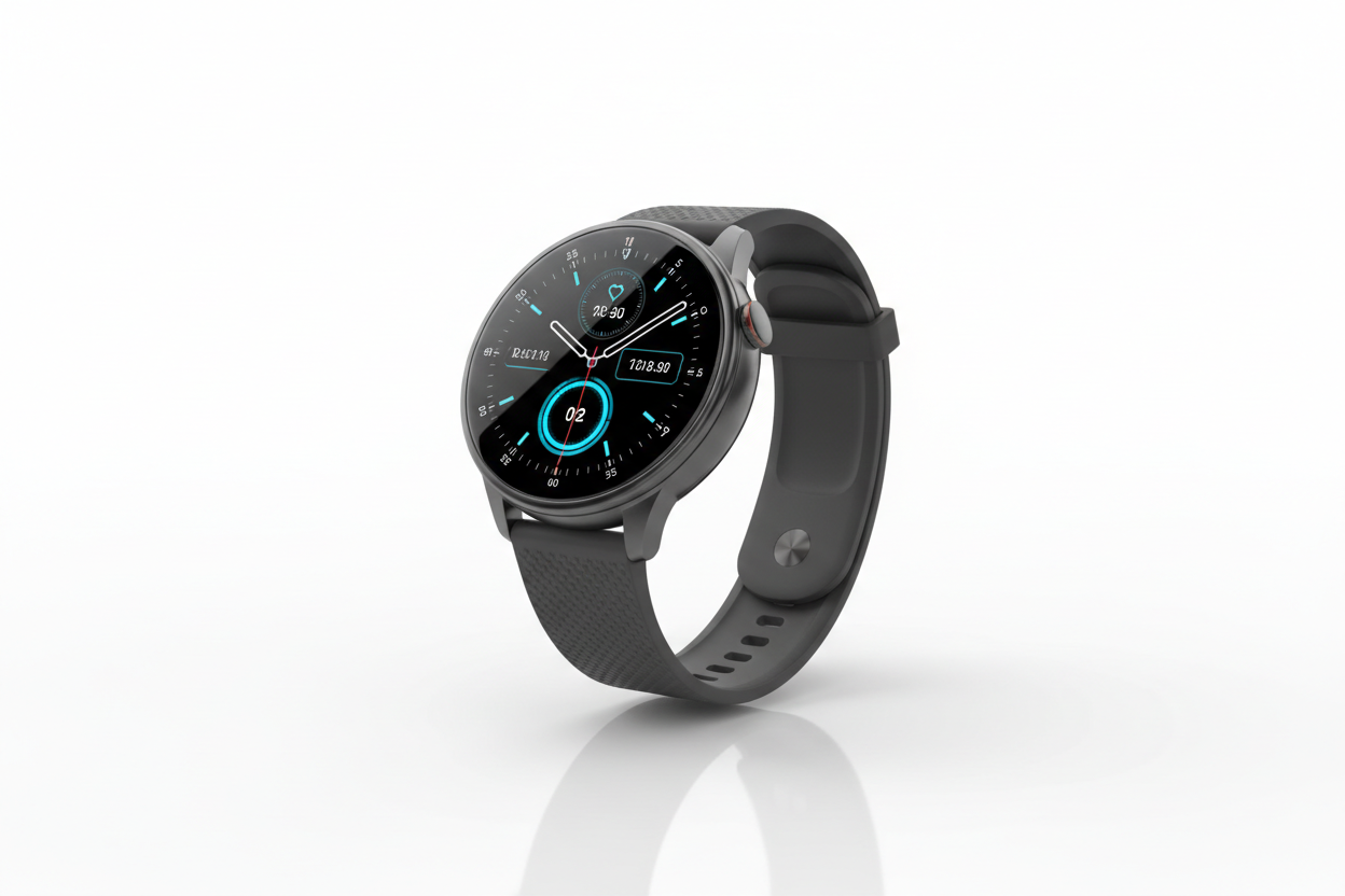 smart watch avec fond blanc